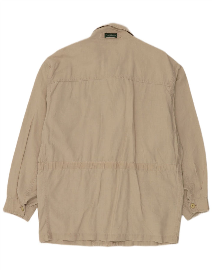 Henry Cottons Herren-Utility-Jacke UK 46 3XL Beige