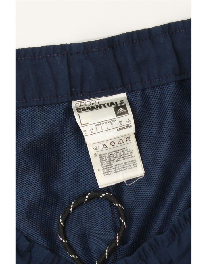Adidas Herren Climalite Sport Shorts Large Marineblau Polyester