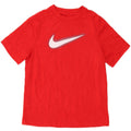 Nike Dri Fit Grafik-T-Shirt für Jungen, 10–11 Jahre, mittelrotes Polyester