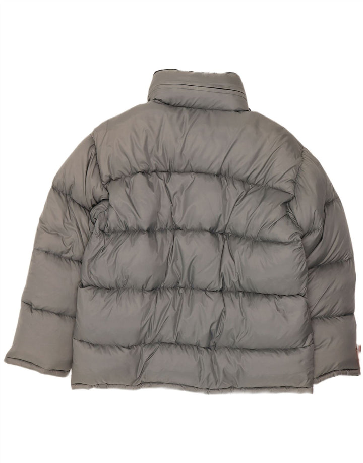 Mash Herren-Jacke mit Kapuze, gepolstert, Größe 40, Grau