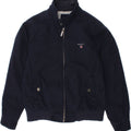 GANT Boys Bomber Jacket 9-10 Years Navy Blue Cotton Vintage Gant and Second-Hand Gant from Messina Hembry 