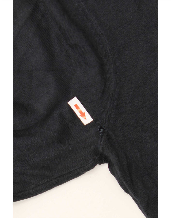 Marks & Spencer Herren-Pullover mit Rundhalsausschnitt, groß, Marineblau, Acryl