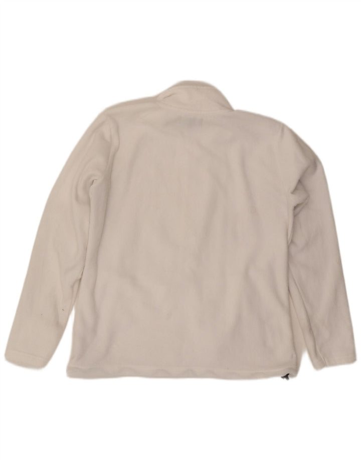Brugi Herren Fleecejacke UK 44 2XL Weiß Polyester