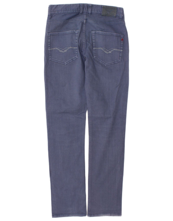 Replay Straight Jeans für Mädchen, 11–12 Jahre, W26 L28, blaue Baumwolle