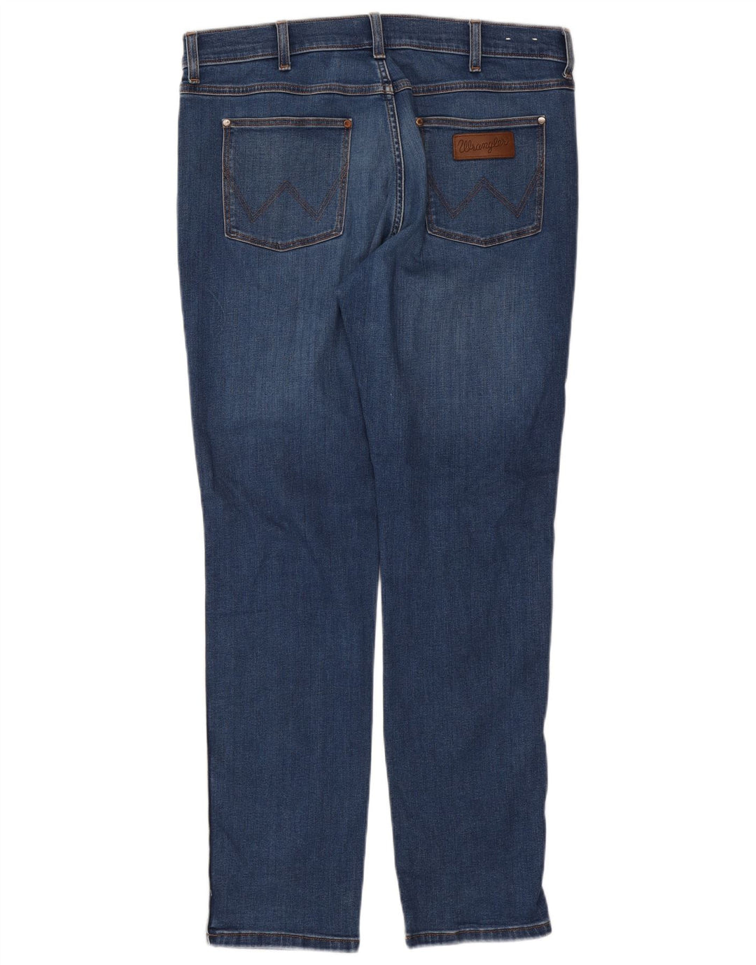 Wrangler Herren Larston Slim Jeans W36 L32 Blaue Baumwolle