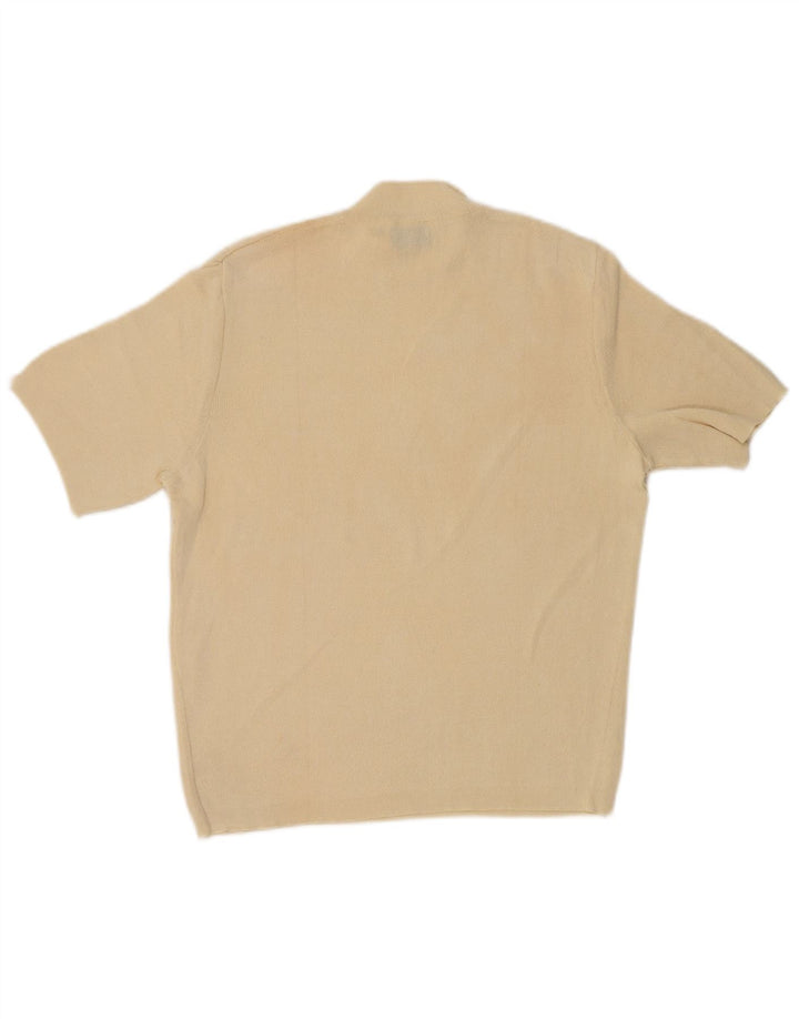 Max & Co. Rollkragenpullover für Damen, Gr. 12, mittelgrau, gebrochenes Weiß