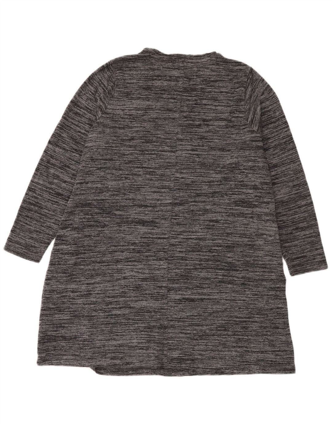 Marks & Spencer Damen Pulloverkleid UK 18 XL Grau meliertes Polyester