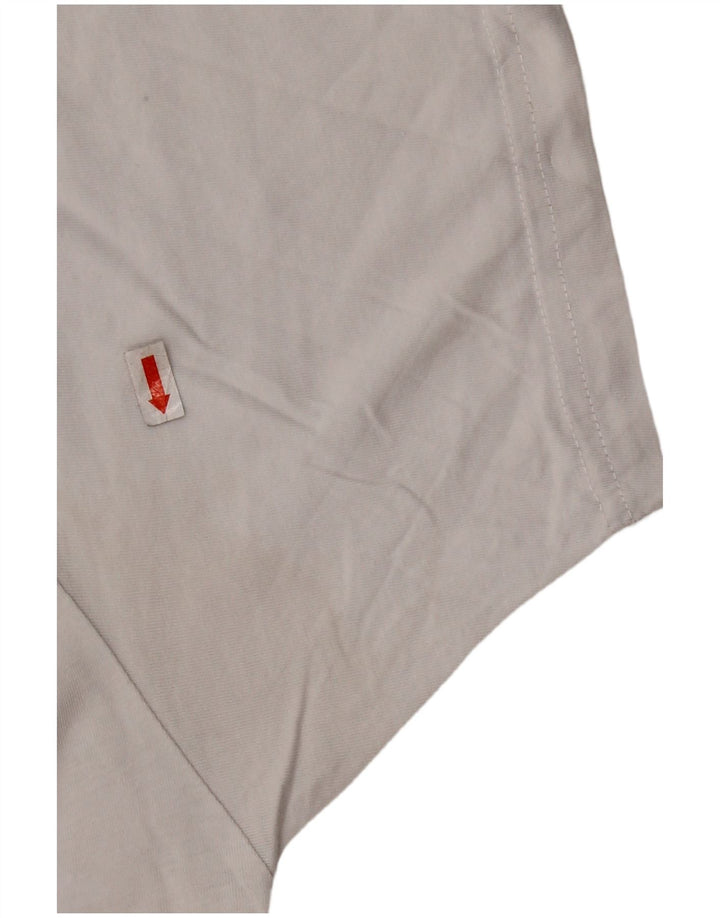 VANS Herren-T-Shirt mit klassischer Passform, groß, aus weißer Baumwolle