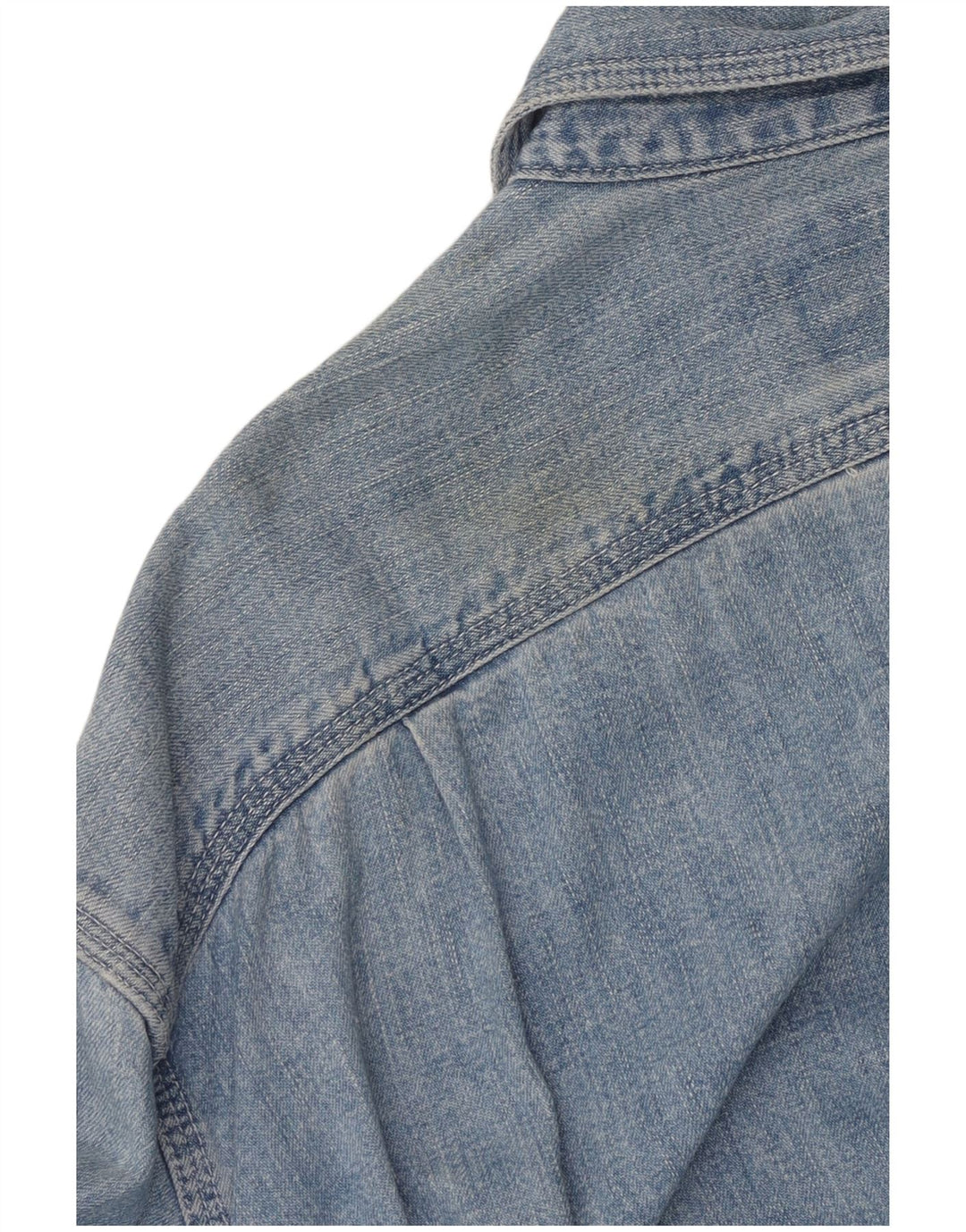 COTTON BELT Herren-Jeanshemd, große blaue Baumwolle