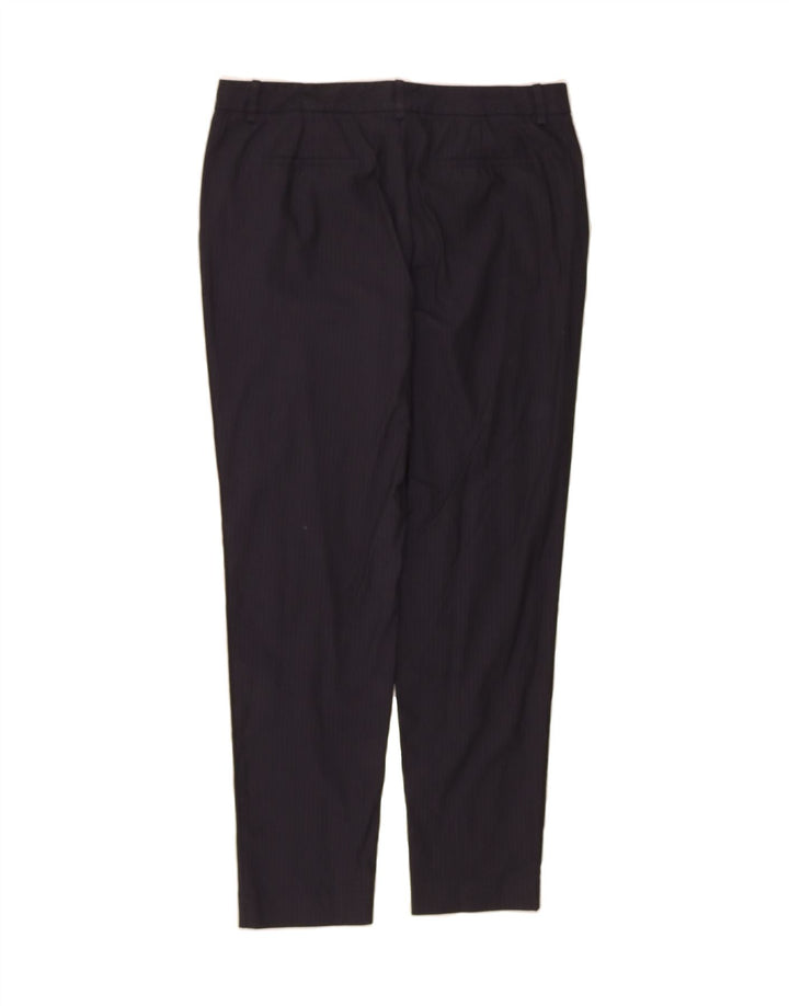 MASSIMO DUTTI Womens Chino Trousers EU 42 Large W32 L29 Navy Blue Vintage Massimo Dutti and Second-Hand Massimo Dutti from Messina Hembry 