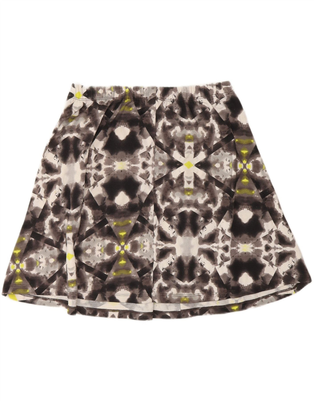 MOSSIMO Damen Tennisrock UK 10 Small Graues Batik-Polyester