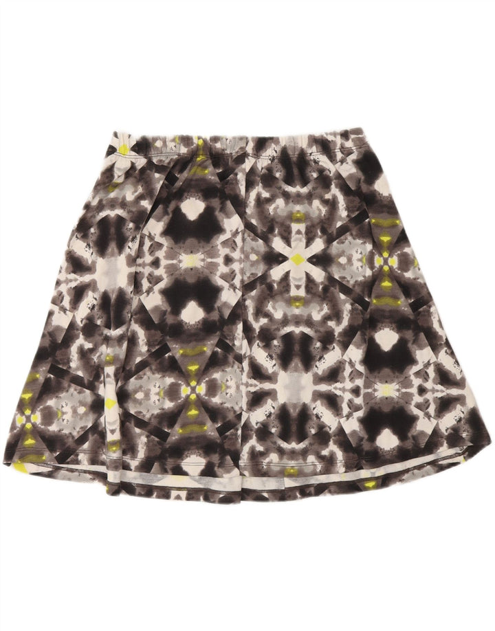 MOSSIMO Damen Tennisrock UK 10 Small Graues Batik-Polyester