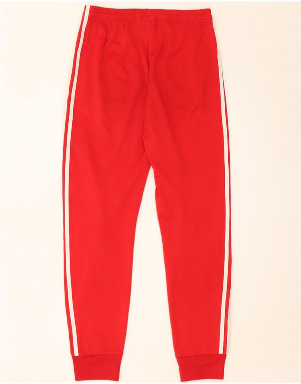 ADIDAS Jungen-Trainingshose, Jogginghose, 13–14 Jahre, rotes Polyester