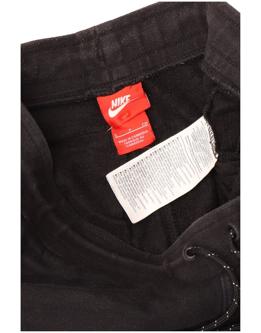 Nike Herren-Trainingshose, Jogginghose, Größe S, Schwarz, Baumwolle