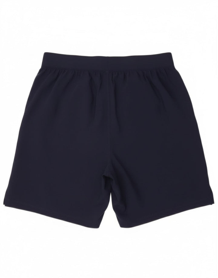Under Armour Damen Sportshorts UK 10 Small Marineblau Polyester