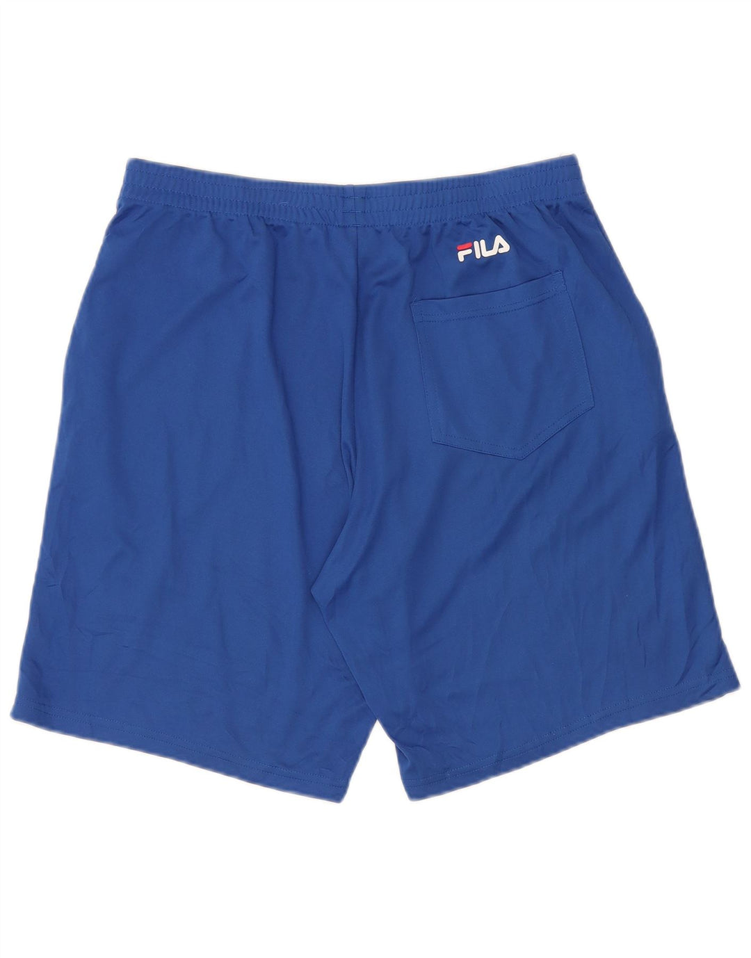 FILA Herren Sportshorts mit Grafik, groß, blau, Polyester