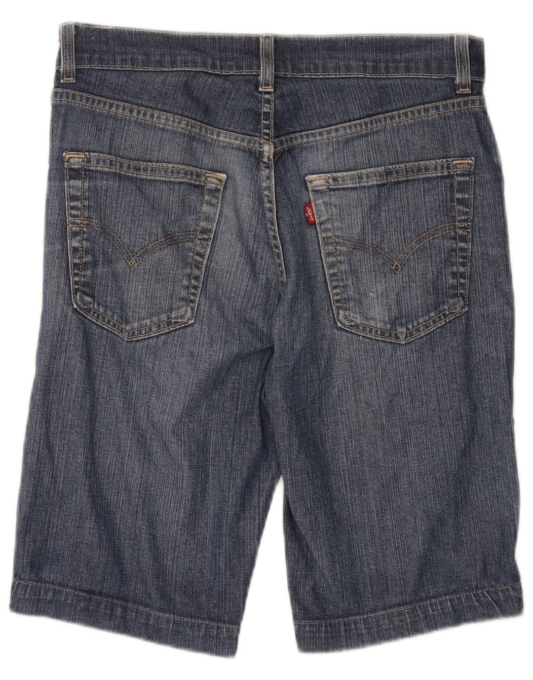 LEVI'S Herren Jeansshorts W31 mittelblaue Baumwolle