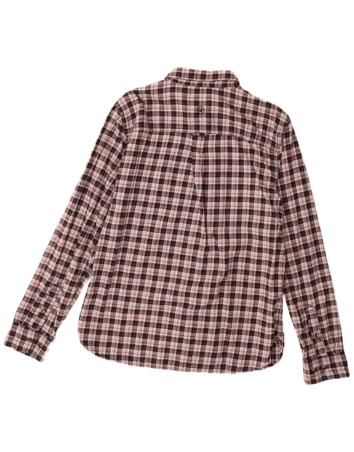 FAT FACE Mens Flannel Shirt Large Multicoloured Check Cotton