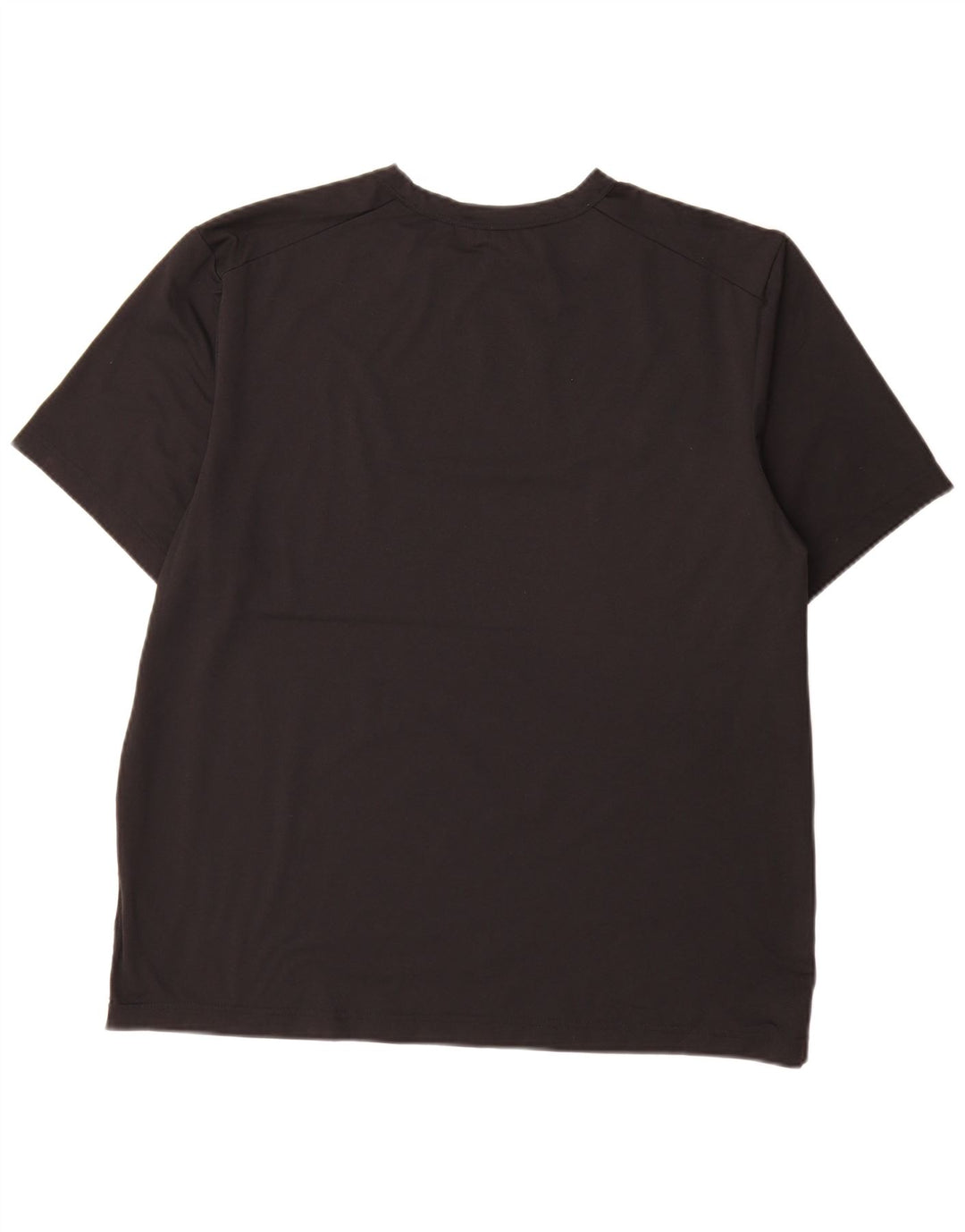Nike Herren Dri Fit T-Shirt Top Large Schwarz Polyester