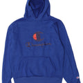 Champion Herren-Kapuzenpullover mit Grafik, mittelblau, Polyester