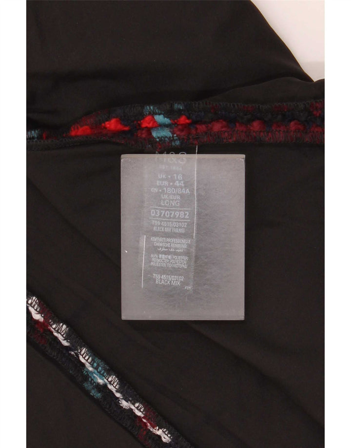 Marks & Spencer Damen Minirock UK 16 Large W34 Mehrfarbig kariert