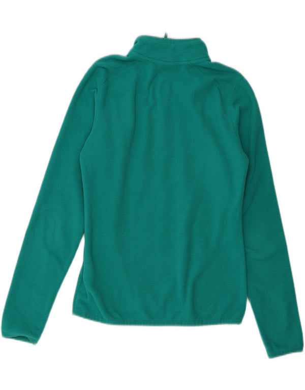 The North Face Damen Polartec Zip Neck Fleece Pullover UK 10 Small Türkis