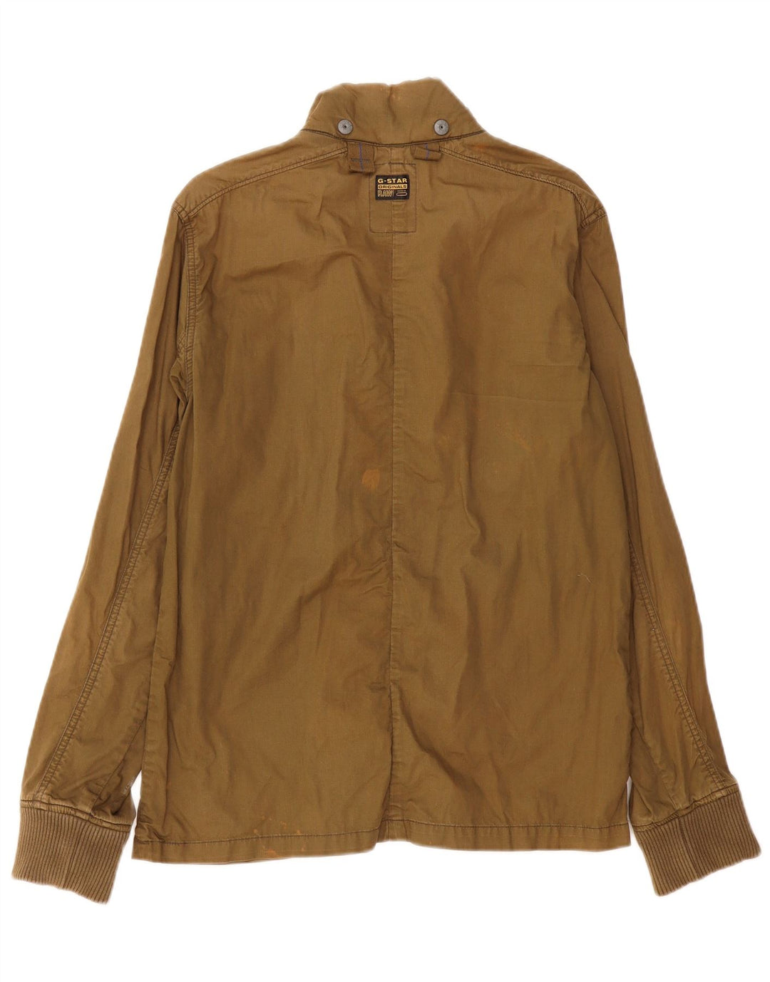 G-STAR Herren Utility Jacke UK 40 Large Khaki Baumwolle