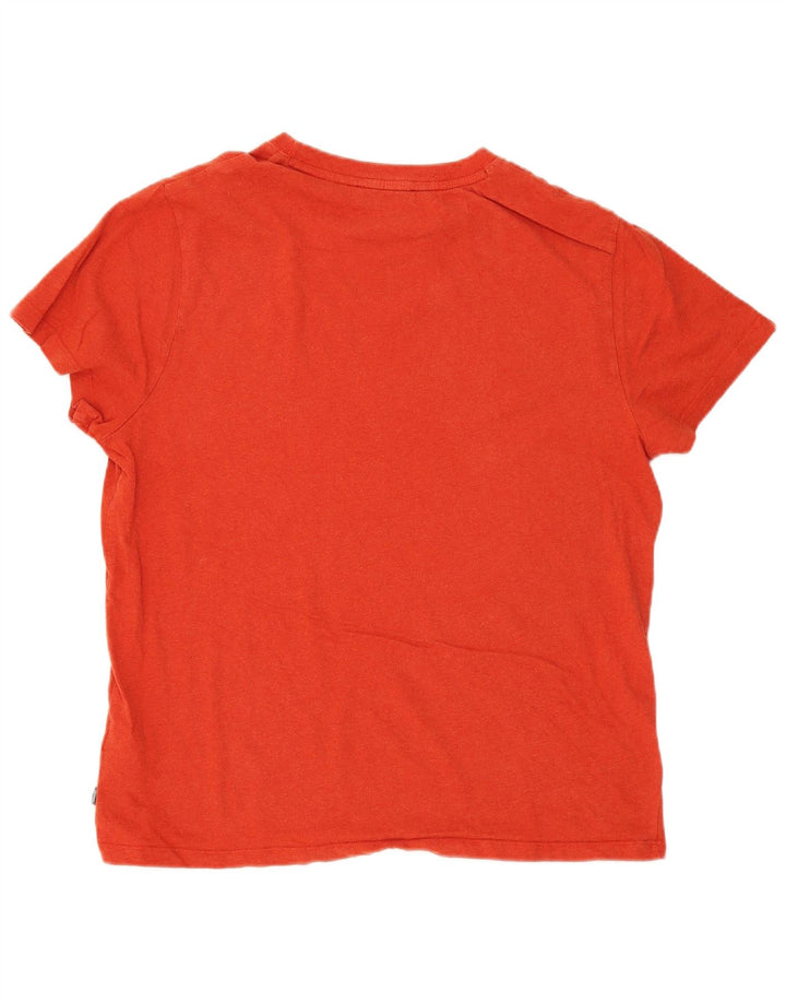 Superdry Herren T-Shirt Top 2XL rote Baumwolle
