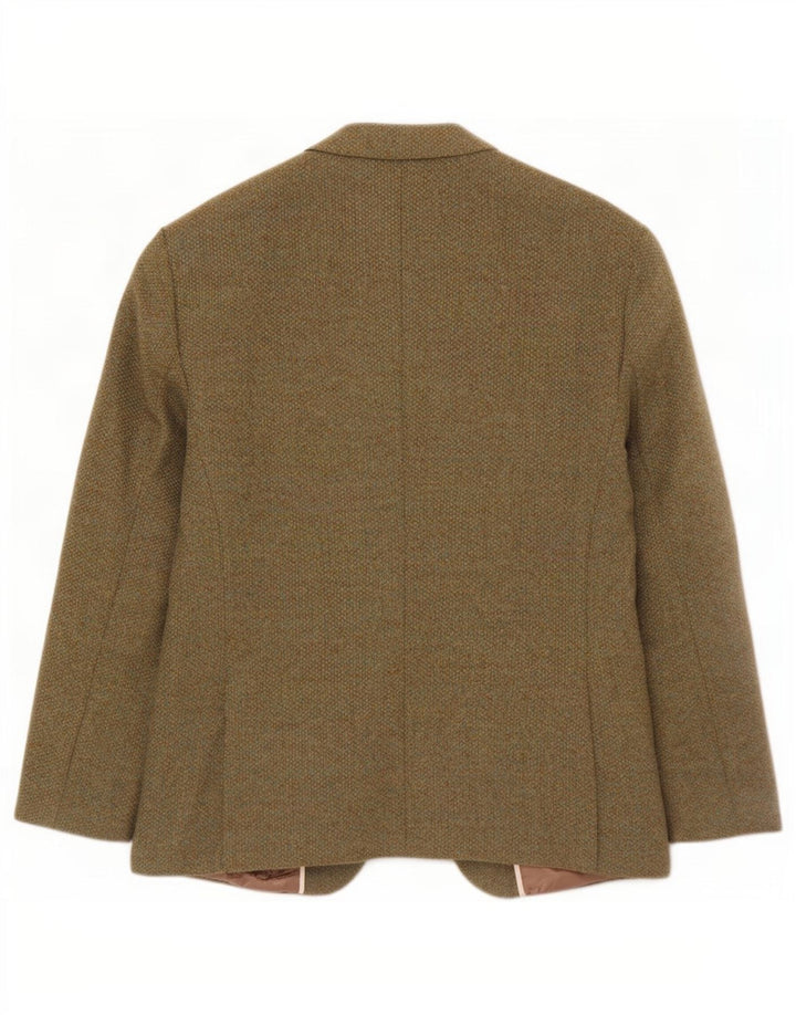 Marks & Spencer Herren-Blazer mit 2 Knöpfen, reguläre Passform, UK 38, Mittelkhaki