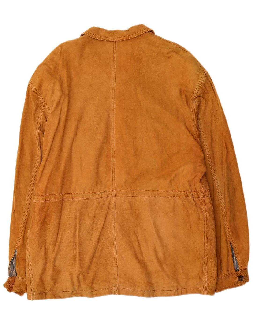 Diana Herren Wildleder-Utility-Jacke IT 52 XL Beige Leder