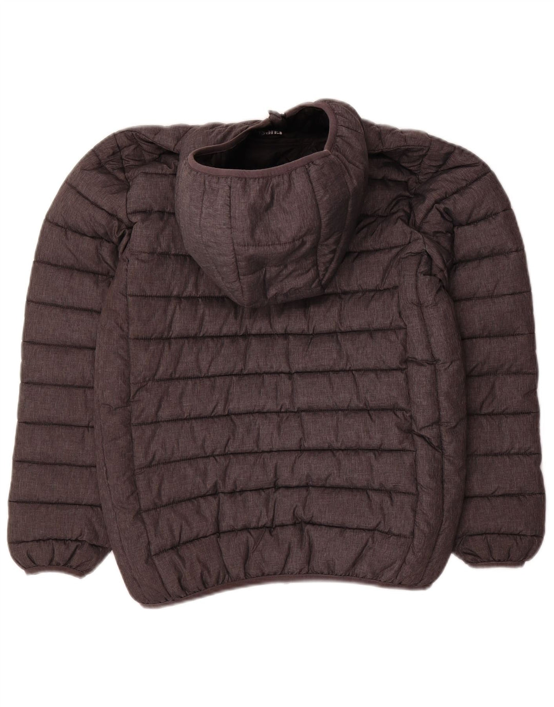 Ellesse Wattierte Jacke mit Kapuze für Jungen, 12–13 Jahre, graues Polyamid