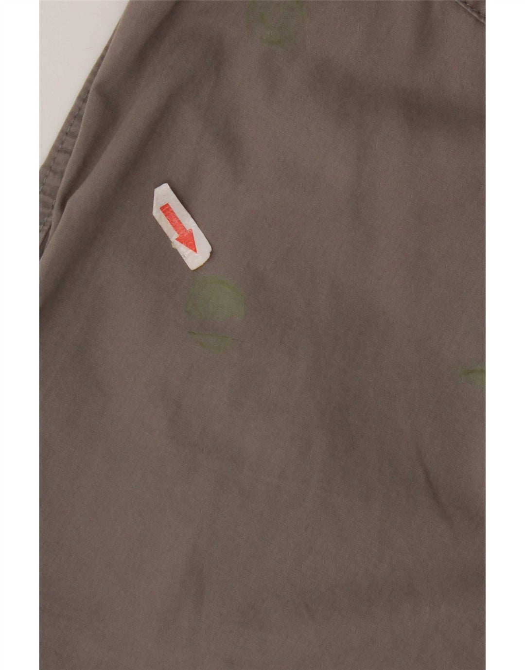 Eddie Bauer Damen Chino-Shorts US 12 Large W34 Graue Baumwolle