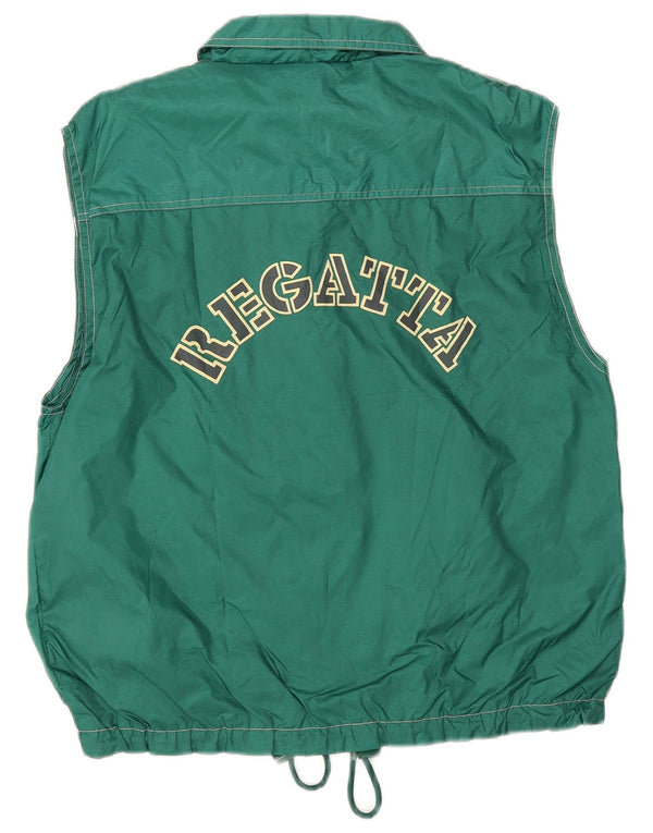 Regatta Jungen-Gilet mit Grafik, 12–13 Jahre, grünes Polyamid