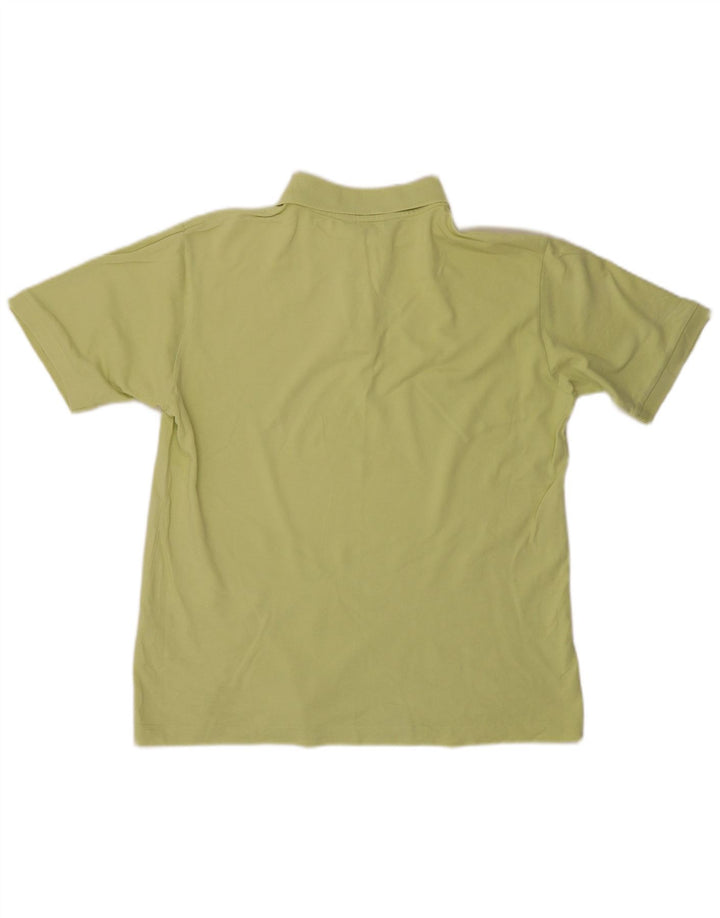 Kappa Herren-Poloshirt, groß, grüne Baumwolle