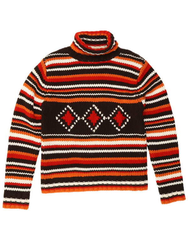 COLORS OF THE WORLD Rollkragenpullover für Damen, UK 18, XL, Orange