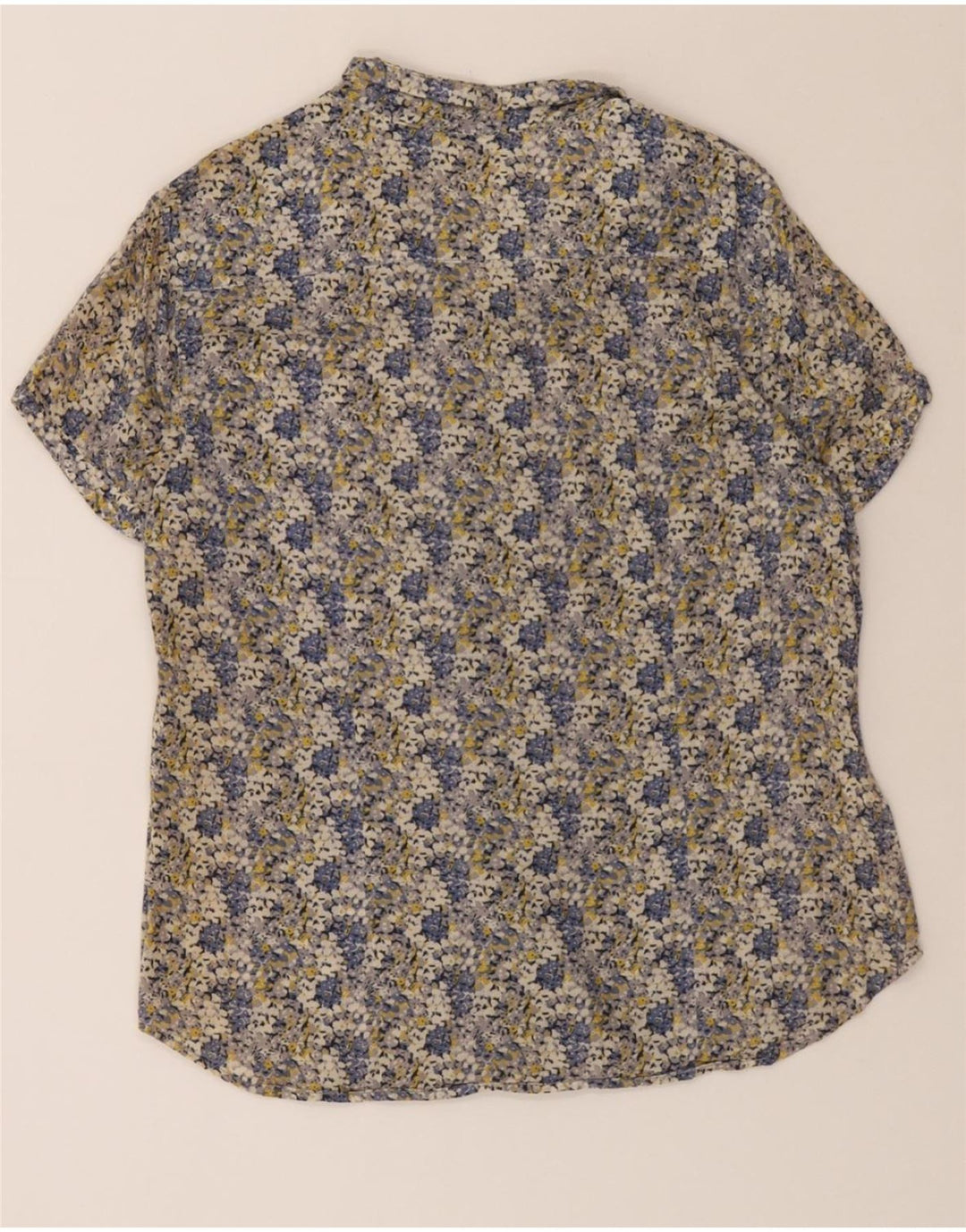 EDDIE BAUER Womens Seattle Shirt UK 14 Large Multicoloured Floral Vintage Eddie Bauer and Second-Hand Eddie Bauer from Messina Hembry 