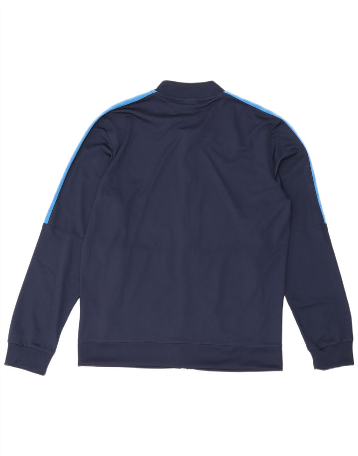 Nike Herren Dri Fit Trainingsanzug-Top-Jacke, groß, Marineblau, Farbblock