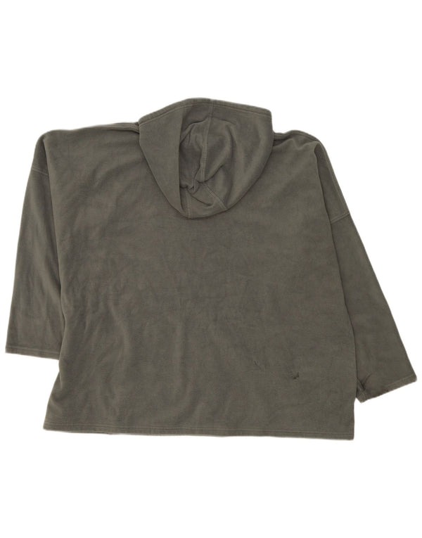 Mountain Warehouse Damen-Fleecepullover mit Kapuze, UK 28 6XL, Khaki, Polyester