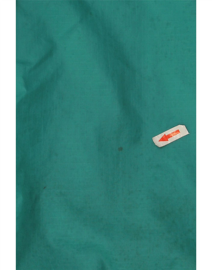 Puma Herren Regenjacke UK 36 Small Türkis Colourblock Nylon