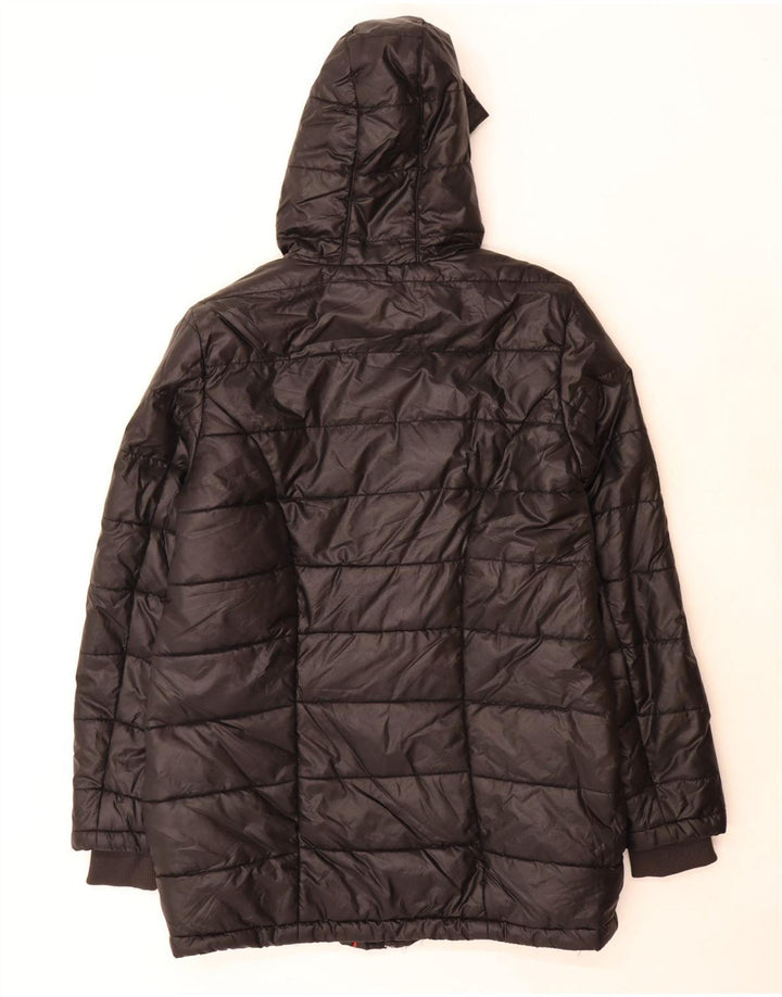 Puma Damen Kapuzenmantel, gepolstert, Gr. 18, XL, Schwarz