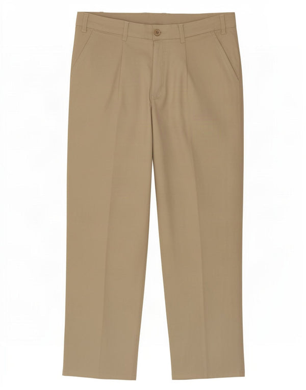 Vintage Herren gerade Chinohose W38 L30 Beige Baumwolle