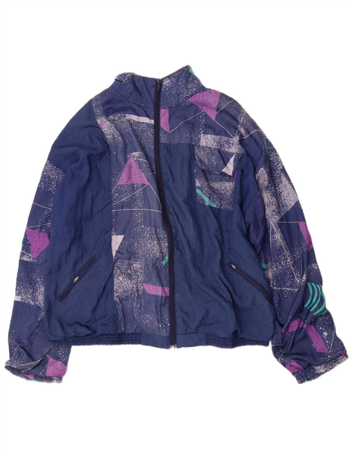 ORSO POETA Herren-Trainingsanzug XL, marineblau, geometrisch, Polyamid