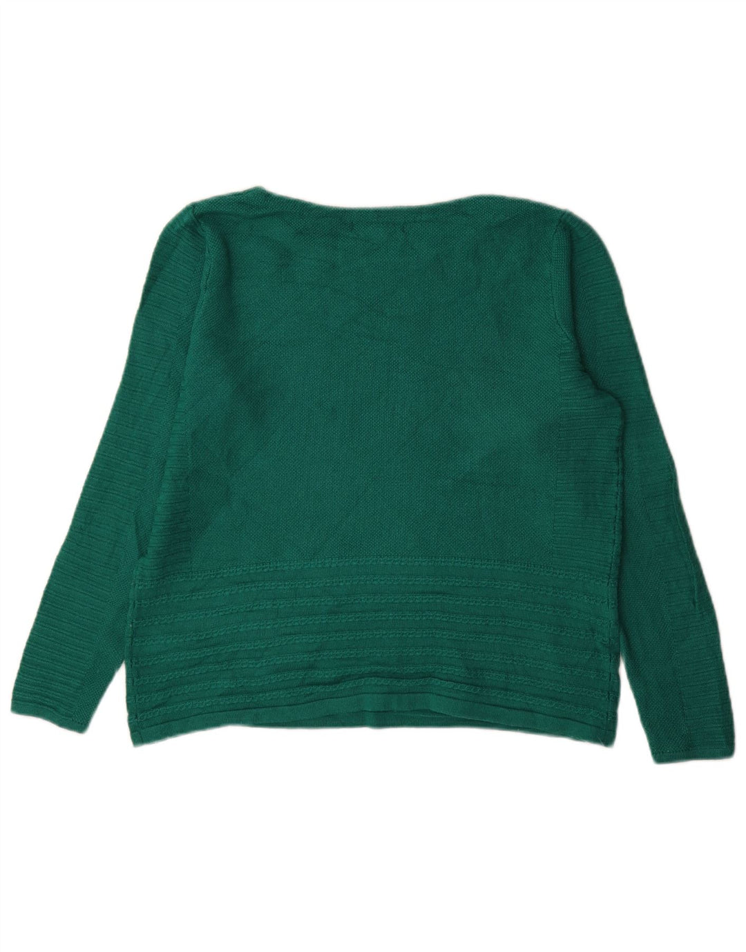White Stuff Damen-Pullover, übergroß, U-Boot-Ausschnitt, Gr. 10, Größe S, Grün