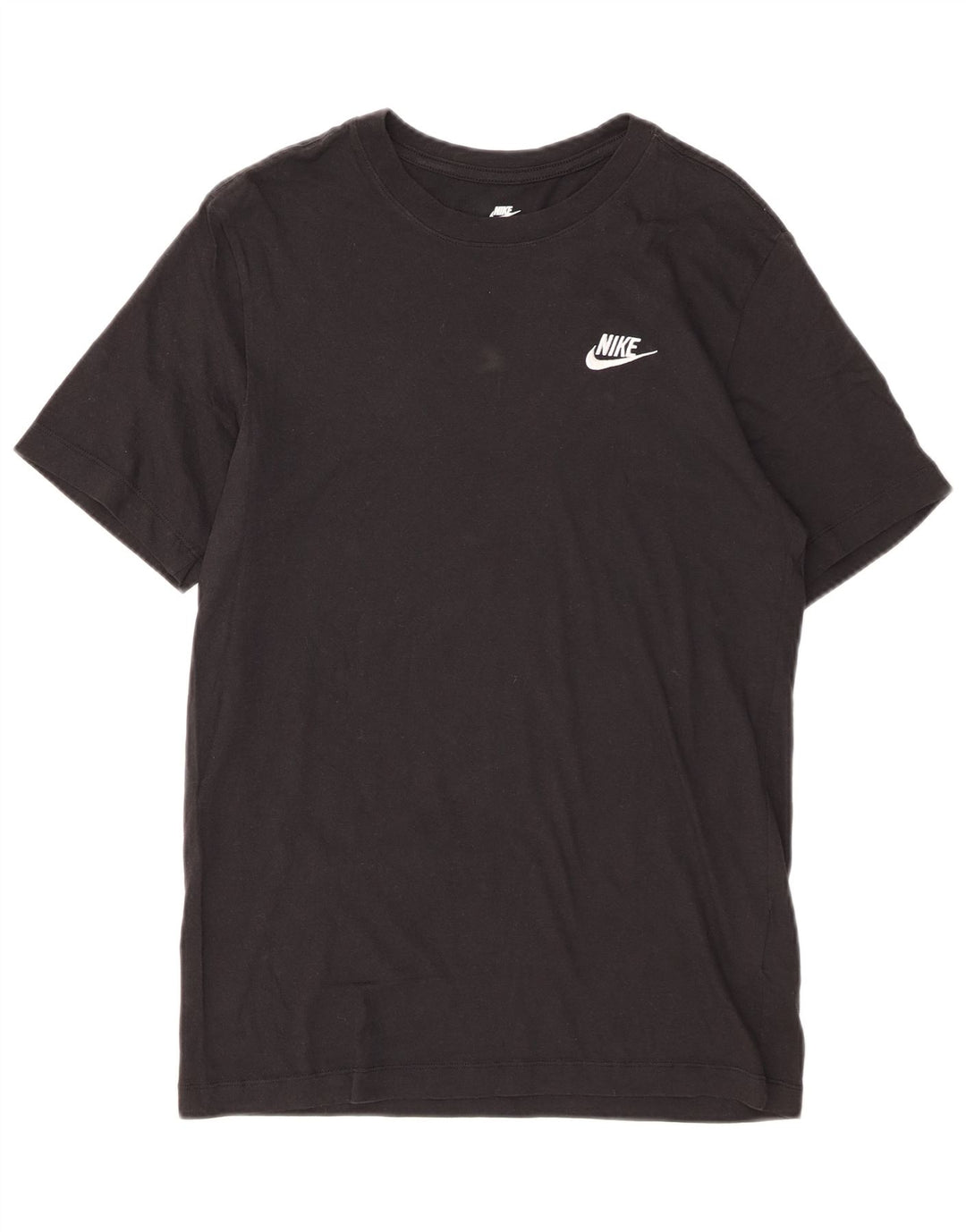 Nike Herren T-Shirt Top Small Schwarz Baumwolle