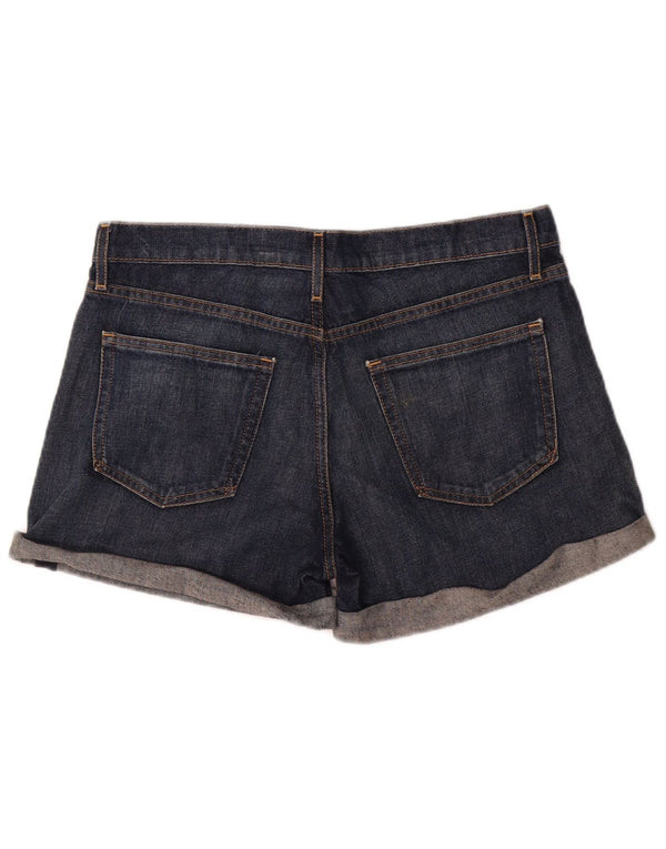 Gap Damen Jeansshorts UK 12 Medium W32 Blaue Baumwolle