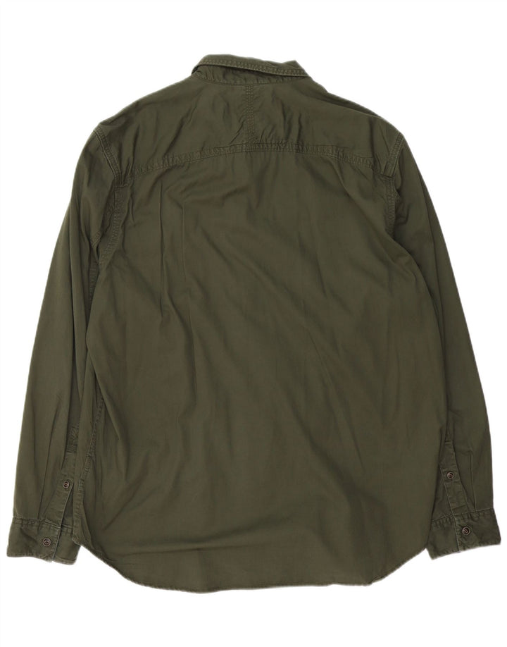 Timberland Herren Earthkeepers Regular Fit Hemd 2XL Grüne Baumwolle