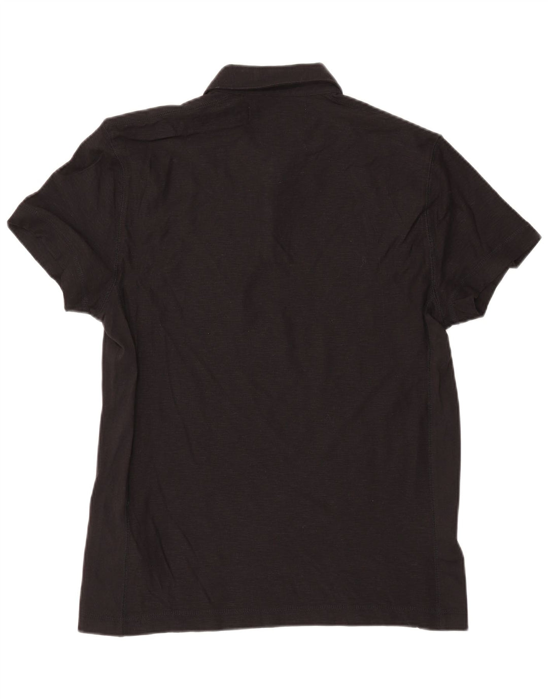 CALVIN KLEIN JEANS Herren-Poloshirt mit Grafik, mittelschwarze Baumwolle