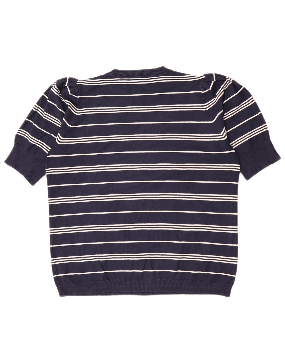 Marks & Spencer Damen-Pullover mit Rundhalsausschnitt, Gr. 14, mittleres Marineblau