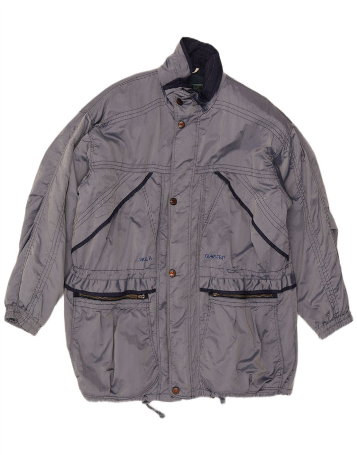 SKILA Herren Windjacke UK 46 3XL Blaues Acryl