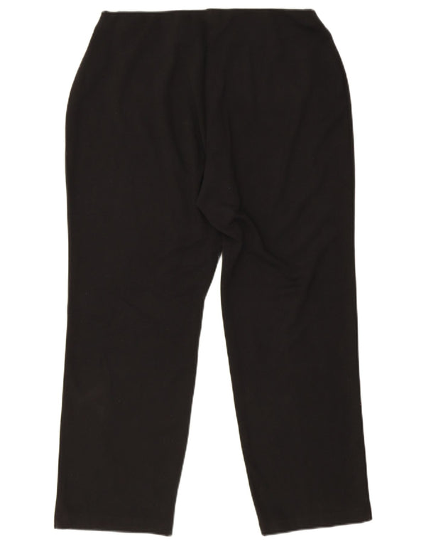 Marks & Spencer Damen Slim Freizeithose UK 14 Large W34 L26 Schwarz